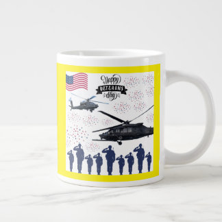 Grande Tasse Gardiens de la liberté jaune