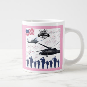 Grande Tasse Gardiens de la liberté rose