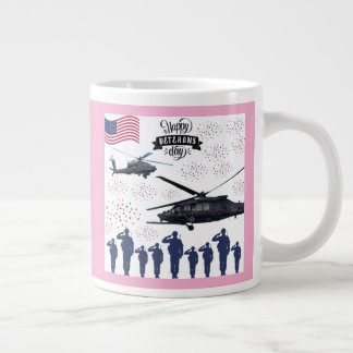 Grande Tasse Gardiens de la liberté rose