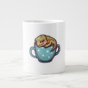 Grande Tasse Gecko endormi