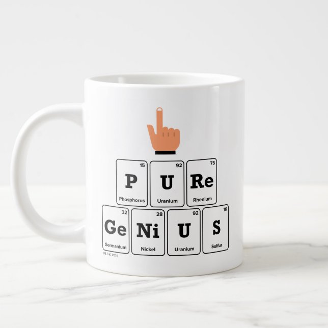 Grande Tasse Génie pur (Gauche)