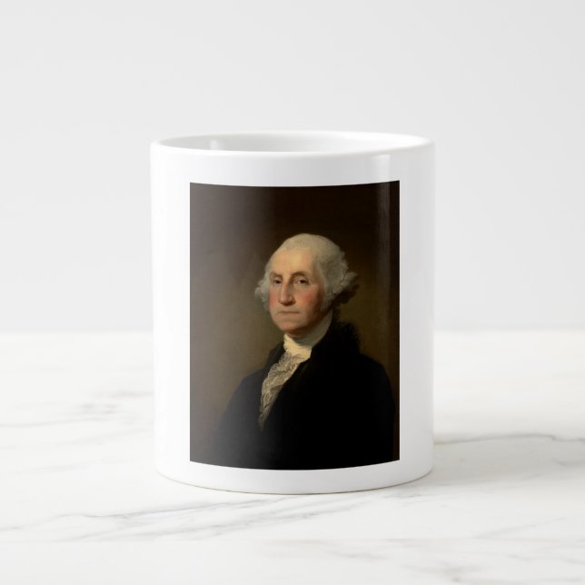 Grande Tasse George Washington 1er président américain par Stua (Devant)