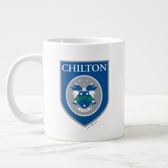 Grande Tasse Gilmore Girls | Badge de l'Académie Chilton (Gauche)