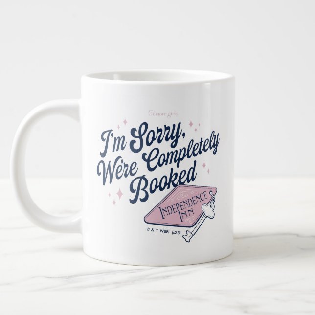 Grande Tasse Gilmore Girls Completely Booked Design (Gauche)