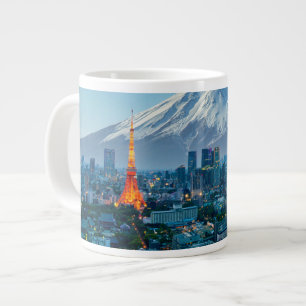 Grande Tasse Glace et neige   Mt. Fuji et Tokyo Skyline