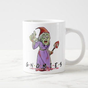 Grande Tasse Gnome Friends Witch Zombie
