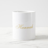 Gold Color Professional Nom minimaliste tendance