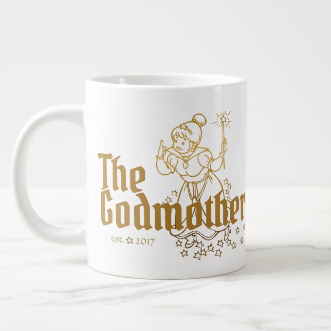 Grande Tasse Gold Fairy Customable The Godmother (Gauche)