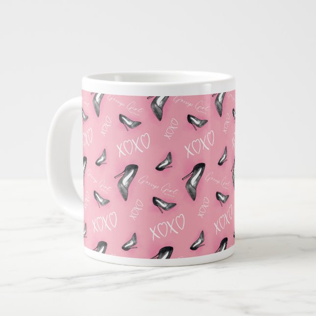 Grande Tasse Gossip Girl High Heels Motif (Devant gauche)