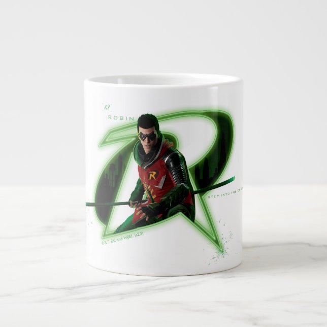 Grande Tasse Gotham Knights Robin en logo (Devant)