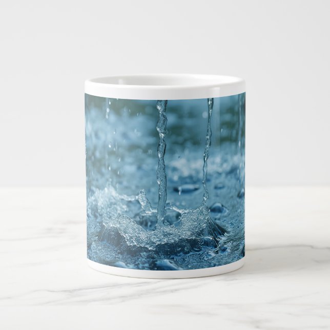 Grande Tasse goutte d'eau (Devant)
