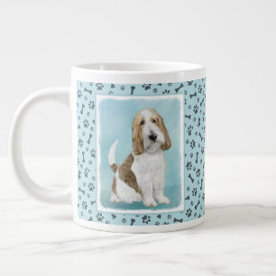 Grande Tasse Grand Basset Griffon Vendeen - Art Chien original