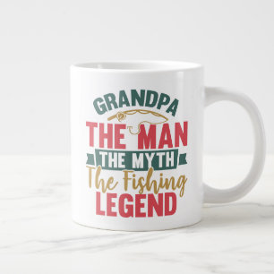 Grande Tasse Grand-Père - L'Homme, Le Mythe, La Légende De La
