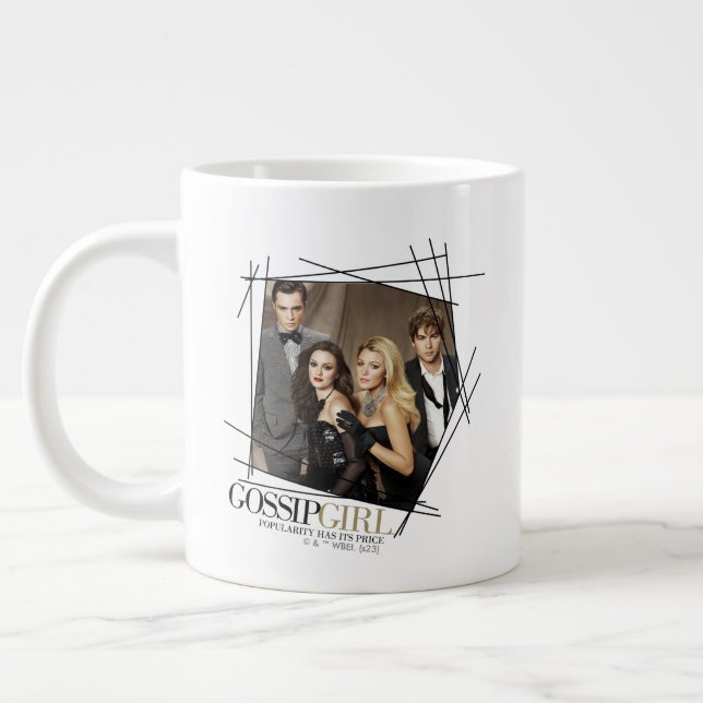 Grande Tasse Graphique du groupe de glamour Gossip Girl (Gauche)