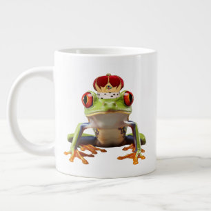 Grande Tasse Grenouille et couronne