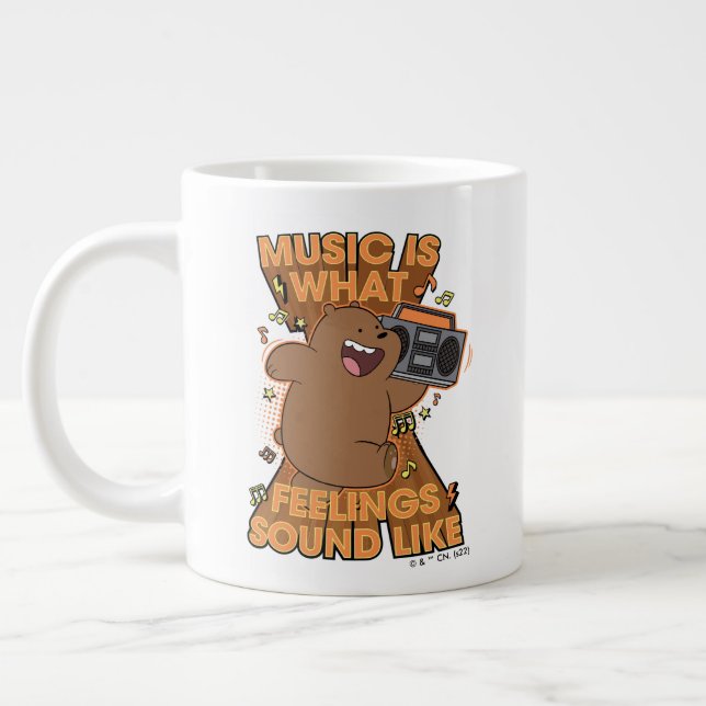Grande Tasse Grizz - La musique est ce que les sentiments resse (Gauche)