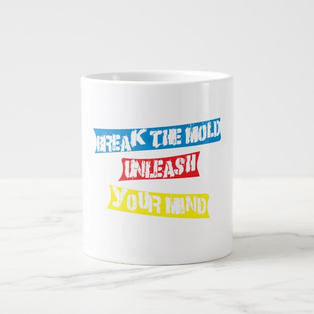 Grande Tasse Guillemet inspirant (Devant)