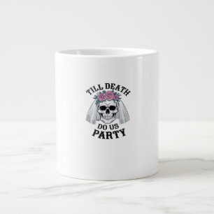 Grande Tasse Halloween Mariage Éffrayant - Jusqu'à la mort Do U