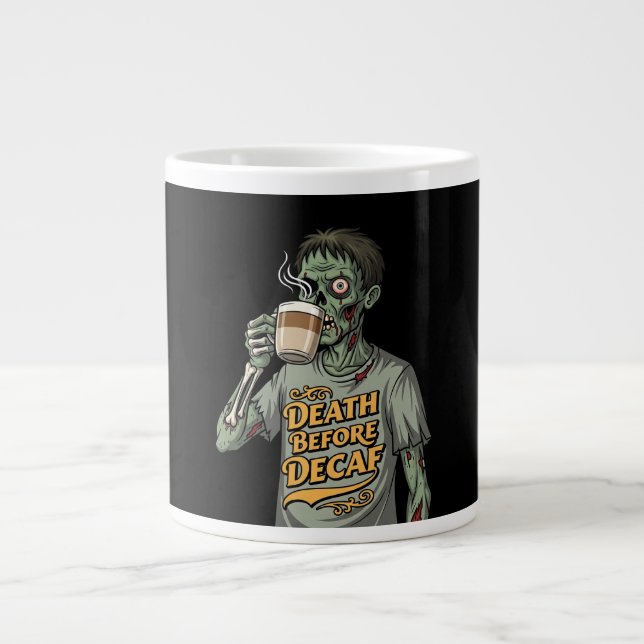 Grande Tasse Halloween Zombie Lover Café (Devant)