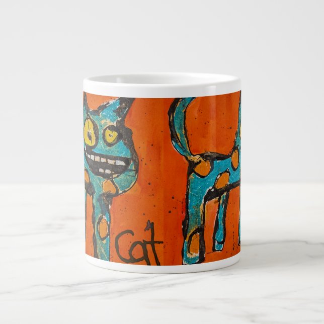 Grande Tasse Happy Cat (Devant)