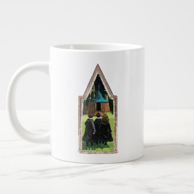 Grande Tasse HARRY POTTER™, Ron, & Hermione à Hagrid's Hut (Gauche)