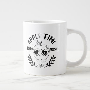 Grande Tasse Heure Apple