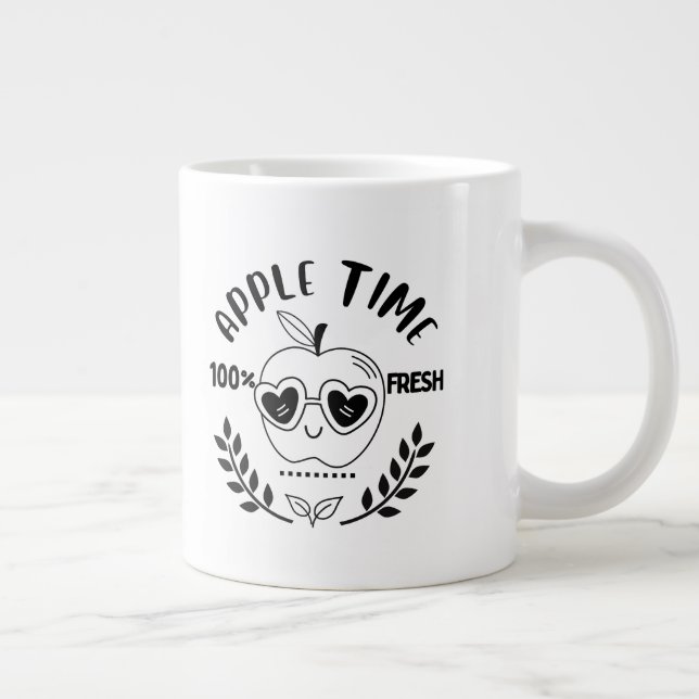 Grande Tasse Heure Apple (Droite)