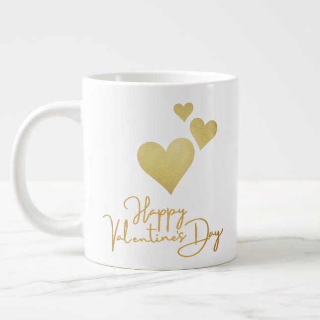 Grande Tasse Heureuse Sainte-Valentin 2.0 (Gauche)