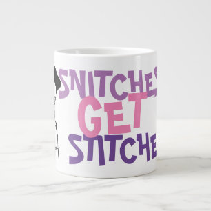 Grande Tasse Hilarious Snitches Obtenir Stitch Mème
