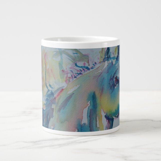 Grande Tasse Horse de Many Colors (Devant)