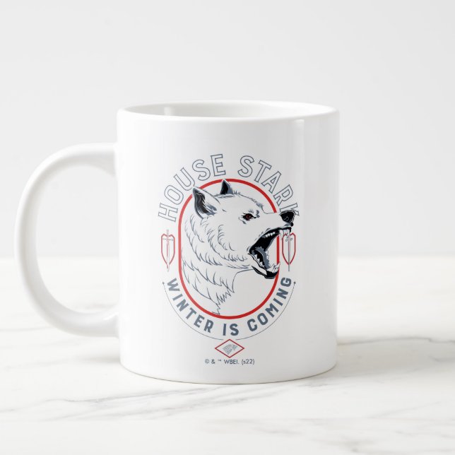 Grande Tasse House Stark - Winter Is Coming (Gauche)
