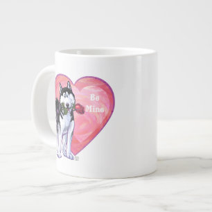 Grande Tasse Husky Valentine's Day