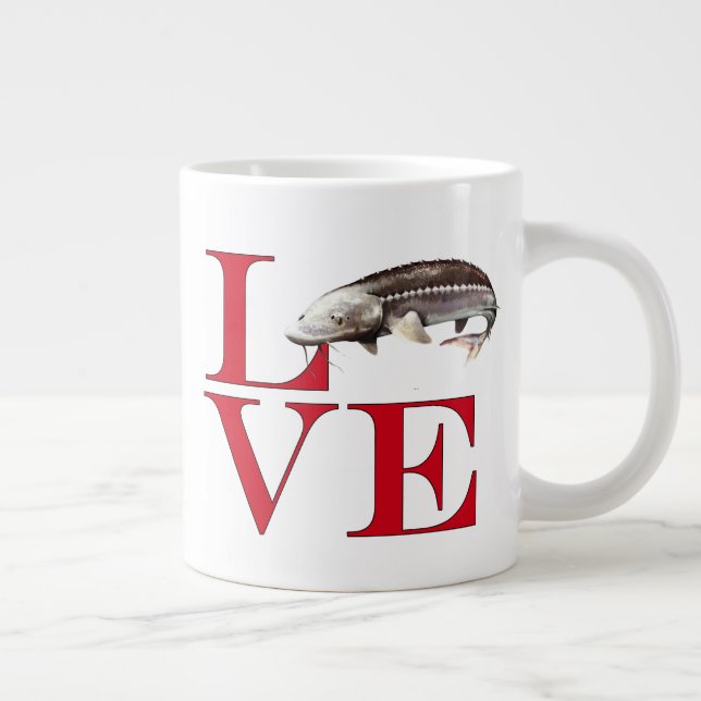 Grande Tasse I Love Sturgeon (Droite)