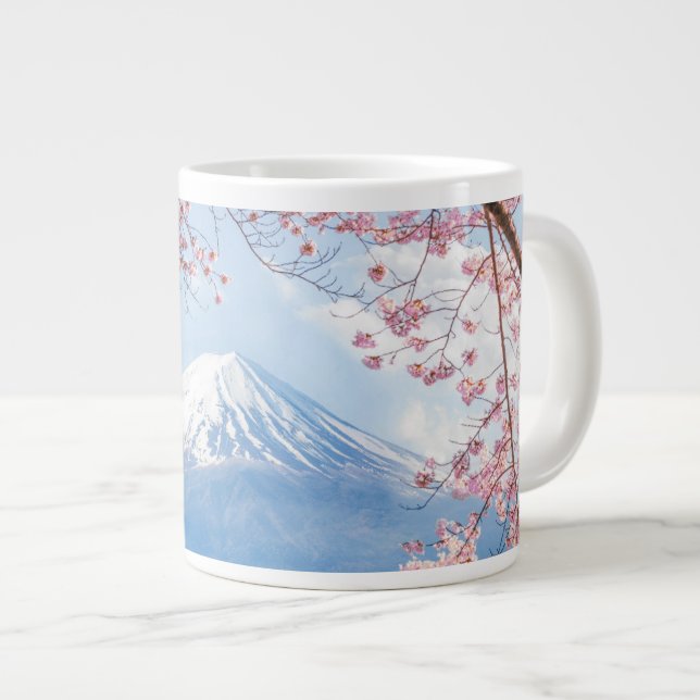 Grande Tasse Ice & Snow | Cherry Blossoms Mt. Fuji Japon (Devant droit)