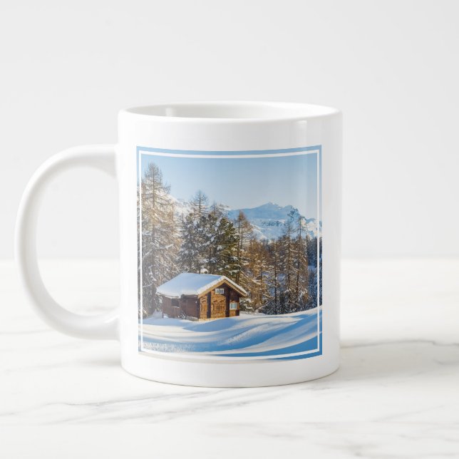 Grande Tasse Ice & Snow | Winter log Cabin Swiss Alps (Gauche)