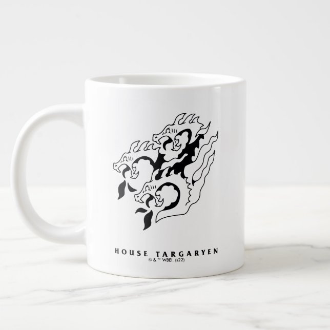 Grande Tasse Icône de la maison Targaryen (Gauche)