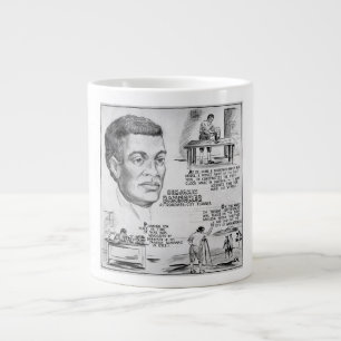 Grande Tasse Icône de l'histoire noire : Benjamin Banneker, Sci