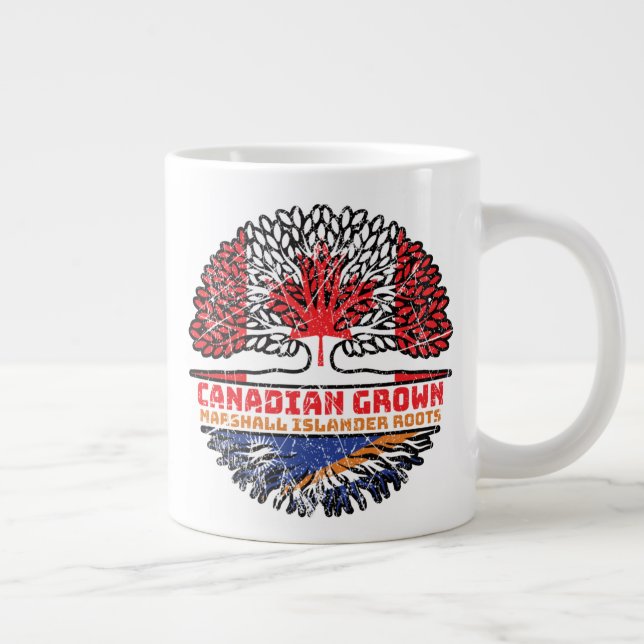 Grande Tasse Îles Marshall Islander Canadien Canada (Droite)