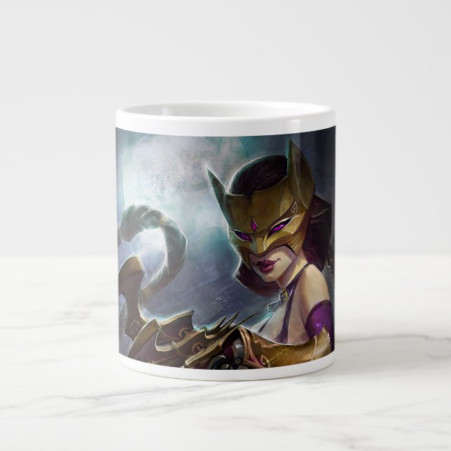 Grande Tasse Illustration d'une crise infinie, gaslight Catwoma (Devant)