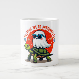 Grande Tasse Inarrêtable Fantôme et Tortue Aventure Design