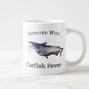 Grande Tasse Infecté avec la fièvre de poisson-chat