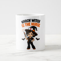 Infirmière mignonne et effrayante d'Halloween & te
