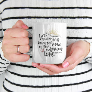 Grande Tasse INJUSTE AMOUR Psaume Bible Écriture
