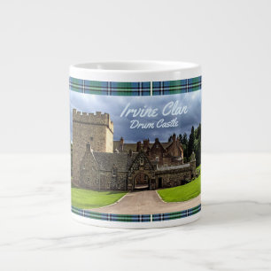 Grande Tasse Irvine/Irving Clan's Drum Castle & Tartan