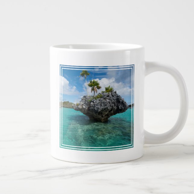 Grande Tasse Islet De Champignons Aux Fidji (Droite)