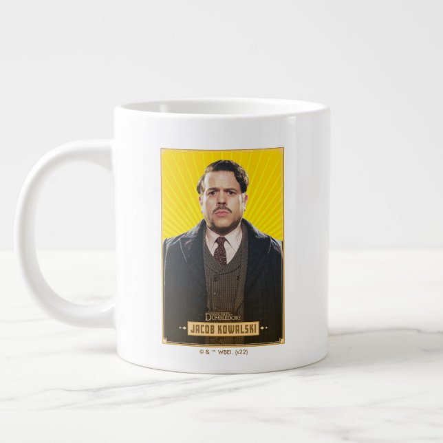 Grande Tasse Jacob Kowalski Character Graphic (Gauche)