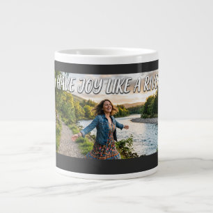 Grande Tasse J'ai de la joie comme un fleuve