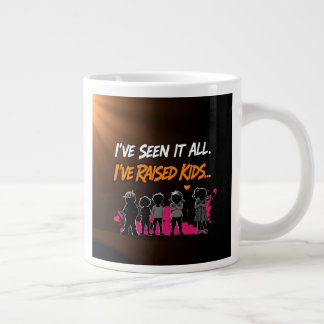 Grande Tasse J'Ai Vu Tout Élevé Enfants Parents Conception Cade