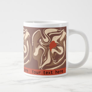 Grande Tasse J'aime cappuccino coutume