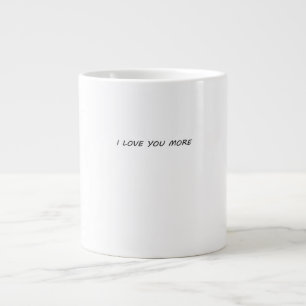 Grande Tasse J'aime plus le design moderne et épuré 